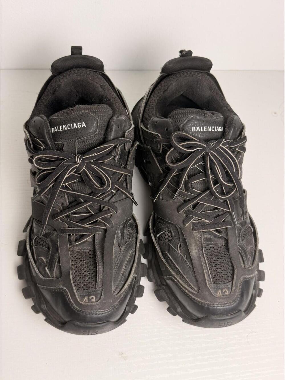 Balenciaga Track LED Sneakers Triple Black SZ 43 (Defect) - Picture 3 of 5